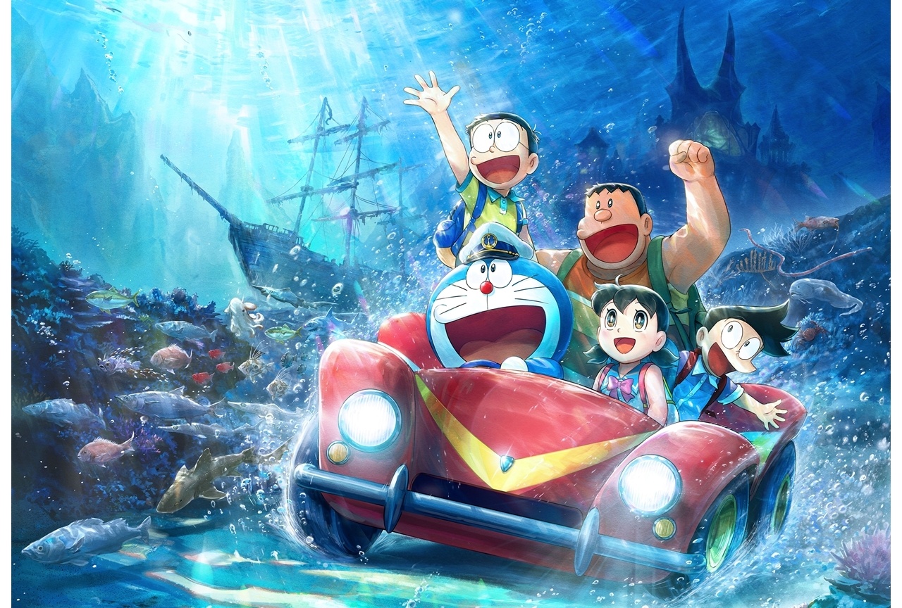 『映画ドラえもん 新・のび太の海底鬼岩城』2年連続で週末動員ランキング6週連続1位