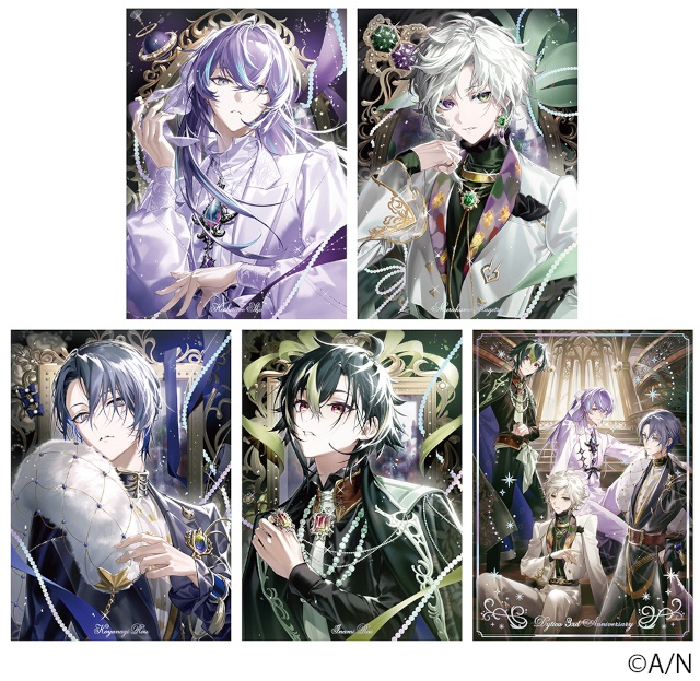 「にじさんじ」所属VTuberユニット・Dyticaのデビュー3周年記念フェアが全国アニメイトで開催！　撮りおろしビジュアル商品の販売やグラッテコラボも!!-3