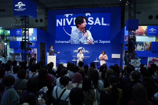 榎木淳弥さん＆明智璃子さん登壇！　番組ラジオ出張版では、おふたりの学生時代の話題も!?『ポンコツ風紀委員とスカート丈が不適切なJKの話』スペシャルステージレポート【AJ2026】-6