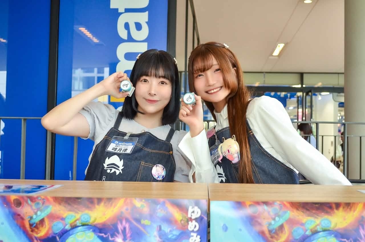 アニメイト梅田1周年！ 夢限大みゅーたいぷ・仲町あられ＆峰月律来店【レポート＆インタビュー】