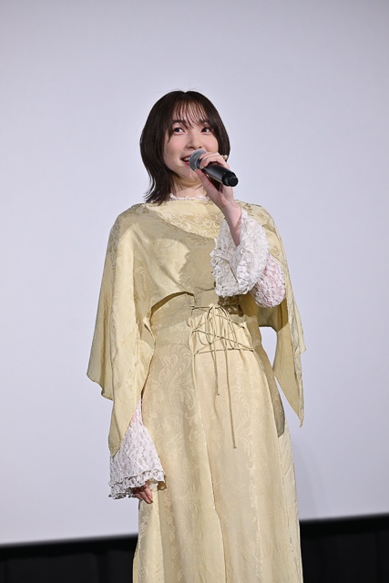 『機動戦士ガンダム 閃光のハサウェイ キルケ―の魔女』小野賢章さん＆上田麗奈さんが登壇した公開御礼舞台挨拶レポート｜おふたりが描いた猫の「四春：フォーチュン」……その可愛さの程やいかに!?-3