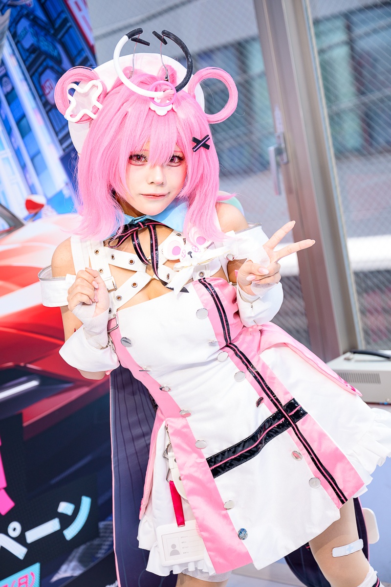 これは反則級の破壊力…！ あのねのあの“魅惑の谷間＆あざとポーズ”にドキッとするゲーム『NTE』ちぃちゃんのコスプレ大公開-3