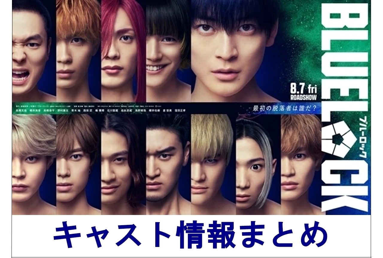 実写映画『ブルーロック』チームZの役者はどんな人たち？｜プロフィールをまとめました