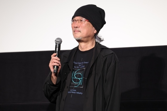 千葉 繁さんがサプライズ登壇！『機動警察パトレイバー EZY』上坂すみれさん、戸谷菊之介さん、出渕 裕監督が作品のへの愛を語った完成披露舞台挨拶のオフィシャルレポートが到着-1