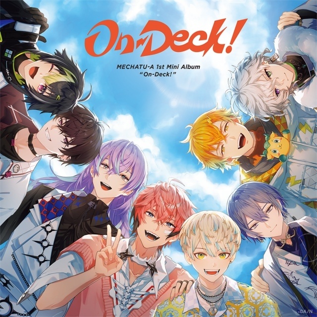にじさんじ「MECHATU-A」の1stミニアルバム「On-Deck!」が7月22日に発売決定！　10月には1stライブも開催-7