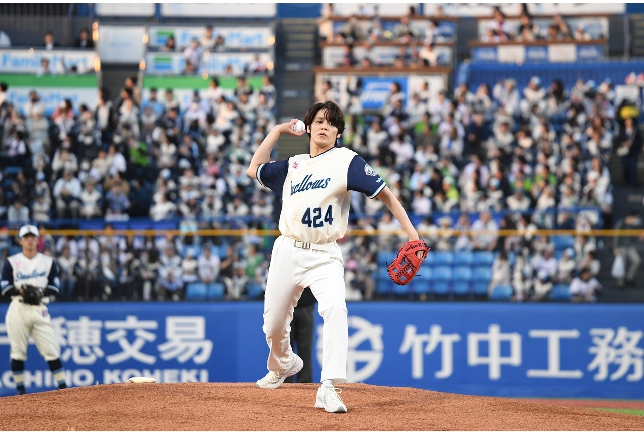 『ザ・スーパーマリオギャラクシー・ムービー』宮野真守が始球式に登板！