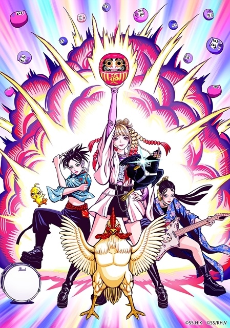 春アニメ『ニワトリ・ファイター』第4話「禽息鳥視（きんそくちょうし）」先行場面カット＆あらすじ到着！　OPテーマを歌う「DARUMA Rollin’」とのスペシャルコラボイラストも公開-5