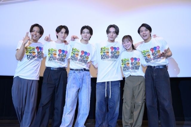 『ナンバーワン戦隊ゴジュウジャーVSブンブンジャー』「ブンブンジャーDAY 舞台挨拶」オフィシャルレポート｜ 井内悠陽さんらメインキャスト6名が勢ぞろい！-9