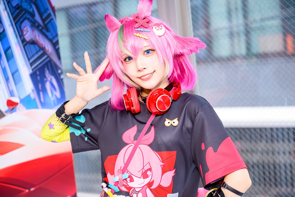 無防備な笑顔にノックアウト!? めでぃさん扮するハニアの“最強スポーティー”なケモ耳姿がたまらない！｜ゲーム『NTE』美人コスプレイヤー特集-6