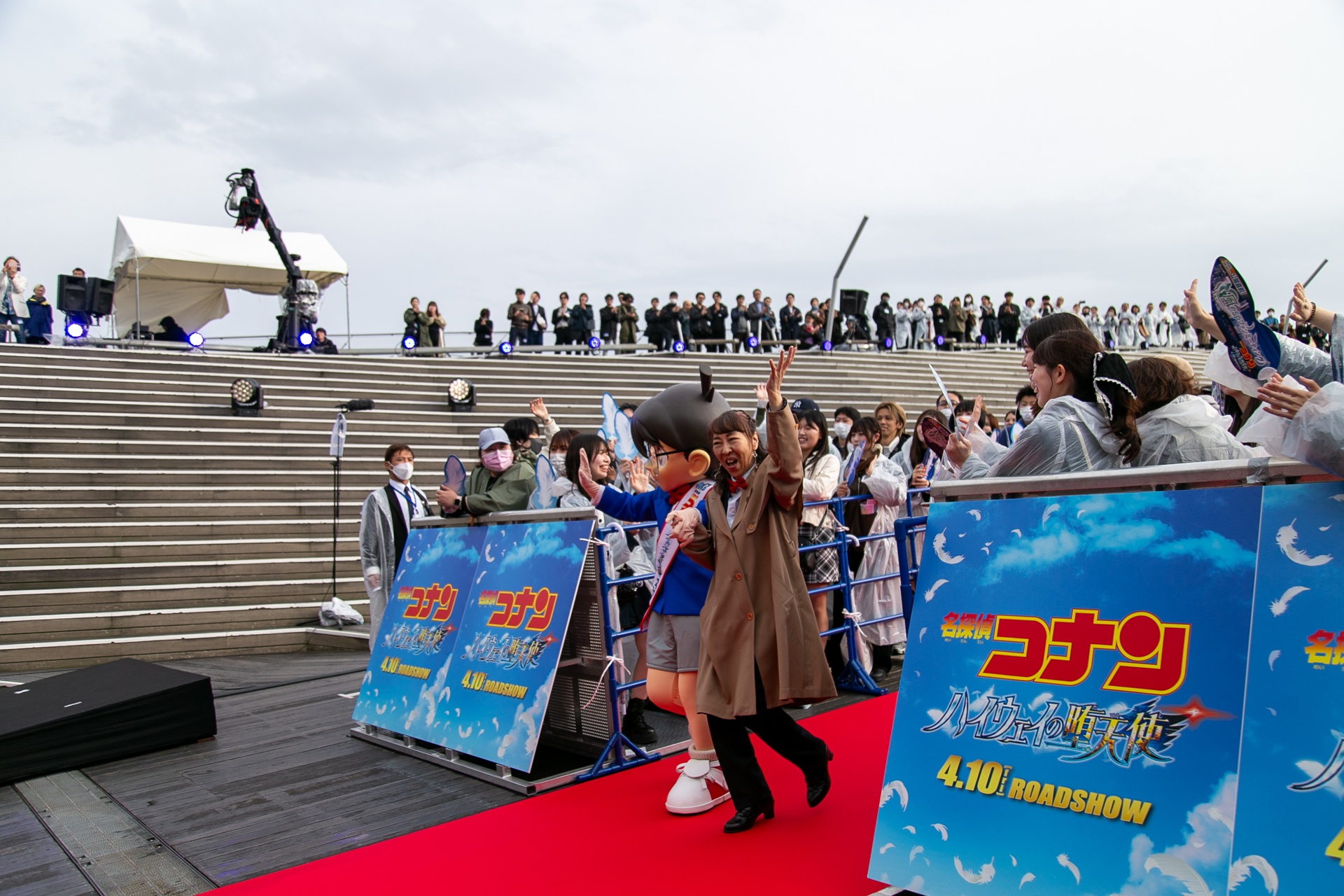 劇場版『名探偵コナン ハイウェイの堕天使』舞台となる横浜に高山みなみさんら声優陣が集結！　公開直前イベント「風のSPファンミーティング」をレポート-5