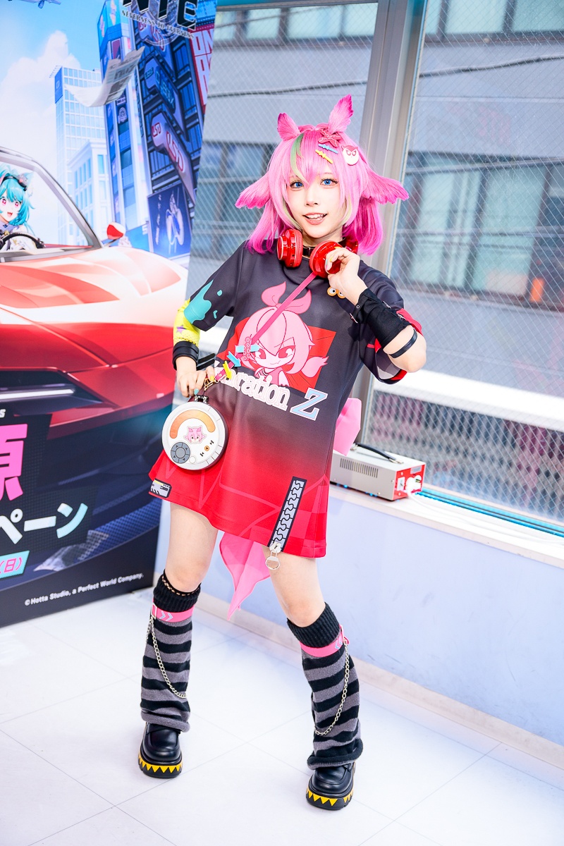 無防備な笑顔にノックアウト!? めでぃさん扮するハニアの“最強スポーティー”なケモ耳姿がたまらない！｜ゲーム『NTE』美人コスプレイヤー特集-1