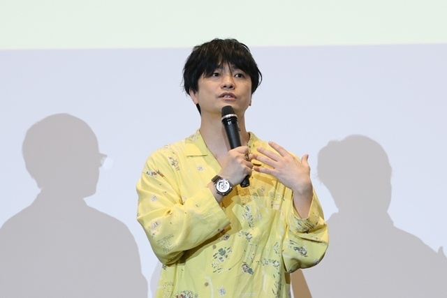 『劇場版「暗殺教室」みんなの時間』公開記念舞台挨拶を実施！　福山潤さん・上江洲誠氏（脚本）・障子直登プロデューサー登壇、10周年プロジェクト始動の舞台裏が語られる-6