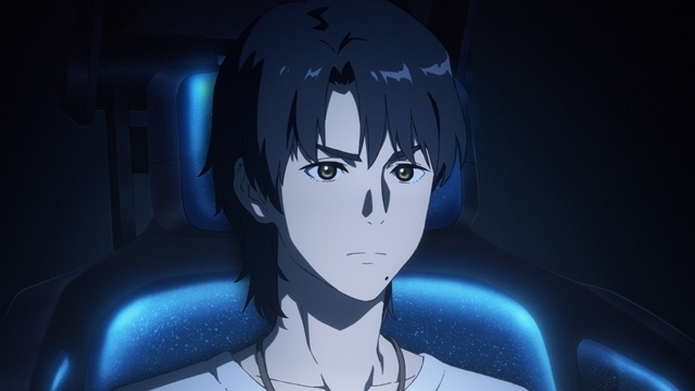 ▲真剣な表情で画面を見つめるシン