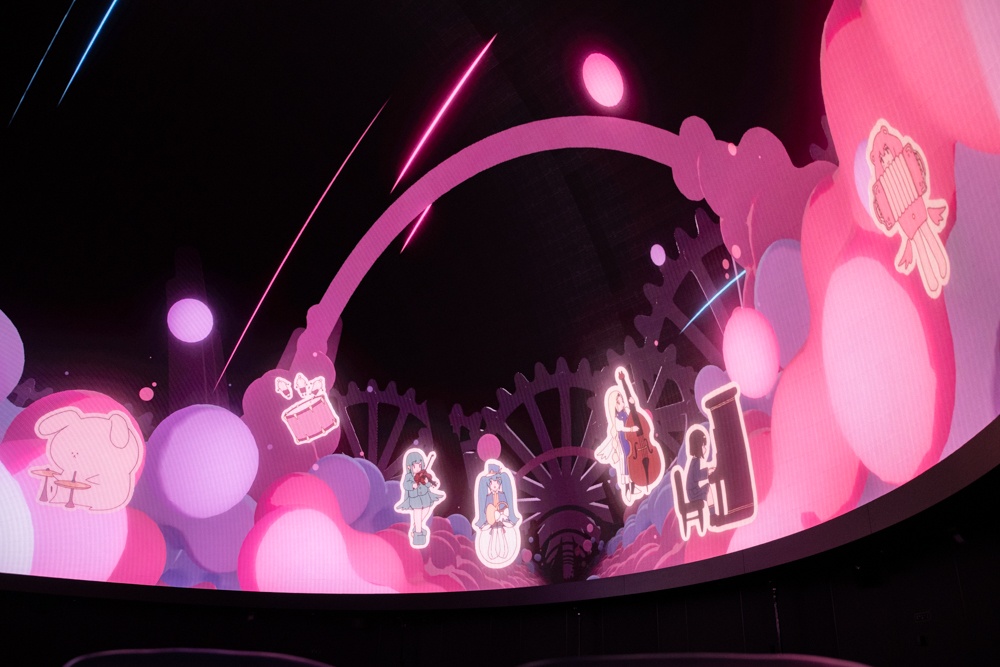 きくおさん、はるまきごはんさん、Kanariaさん＆LAMさんによる衝動が“降って”くる！ 「Project Circles -ミクたちとの共振-」プラネタリウム特別上映「PULSE DOME（360°Movie Show）」ハイライトレポート-10