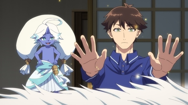 春アニメ『神の庭付き楠木邸』より、第3話「風の力、神域にて修行せよ」先行場面カット＆あらすじ公開！-4