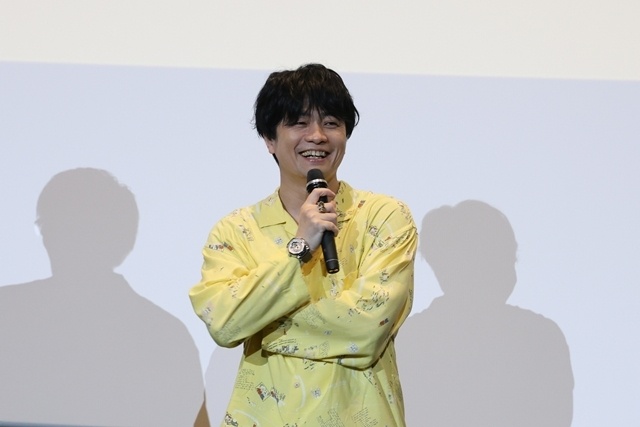 『劇場版「暗殺教室」みんなの時間』公開記念舞台挨拶を実施！　福山潤さん・上江洲誠氏（脚本）・障子直登プロデューサー登壇、10周年プロジェクト始動の舞台裏が語られる-4