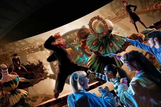 ユニバーサル・クールジャパン 2026「『呪術廻戦』スペシャル・トークイベント」の公式レポートが到着! 榎木淳弥さん、櫻井孝宏さんがアトラクションを満喫-8