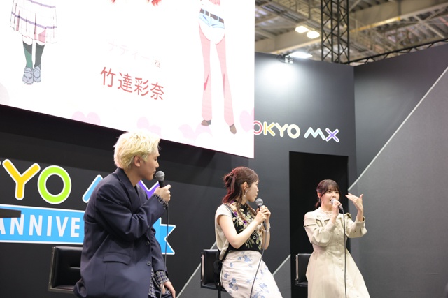 第3期新ヒロイン・伊院知与役の石原夏織さん、ナディー役の竹達彩奈さんがシークレットゲストで登場！『君のことが大大大大大好きな100人の彼女』ステージレポート【AJ2026】-3