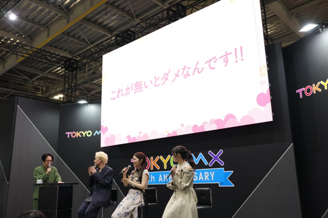 第3期新ヒロイン・伊院知与役の石原夏織さん、ナディー役の竹達彩奈さんがシークレットゲストで登場！『君のことが大大大大大好きな100人の彼女』ステージレポート【AJ2026】-6