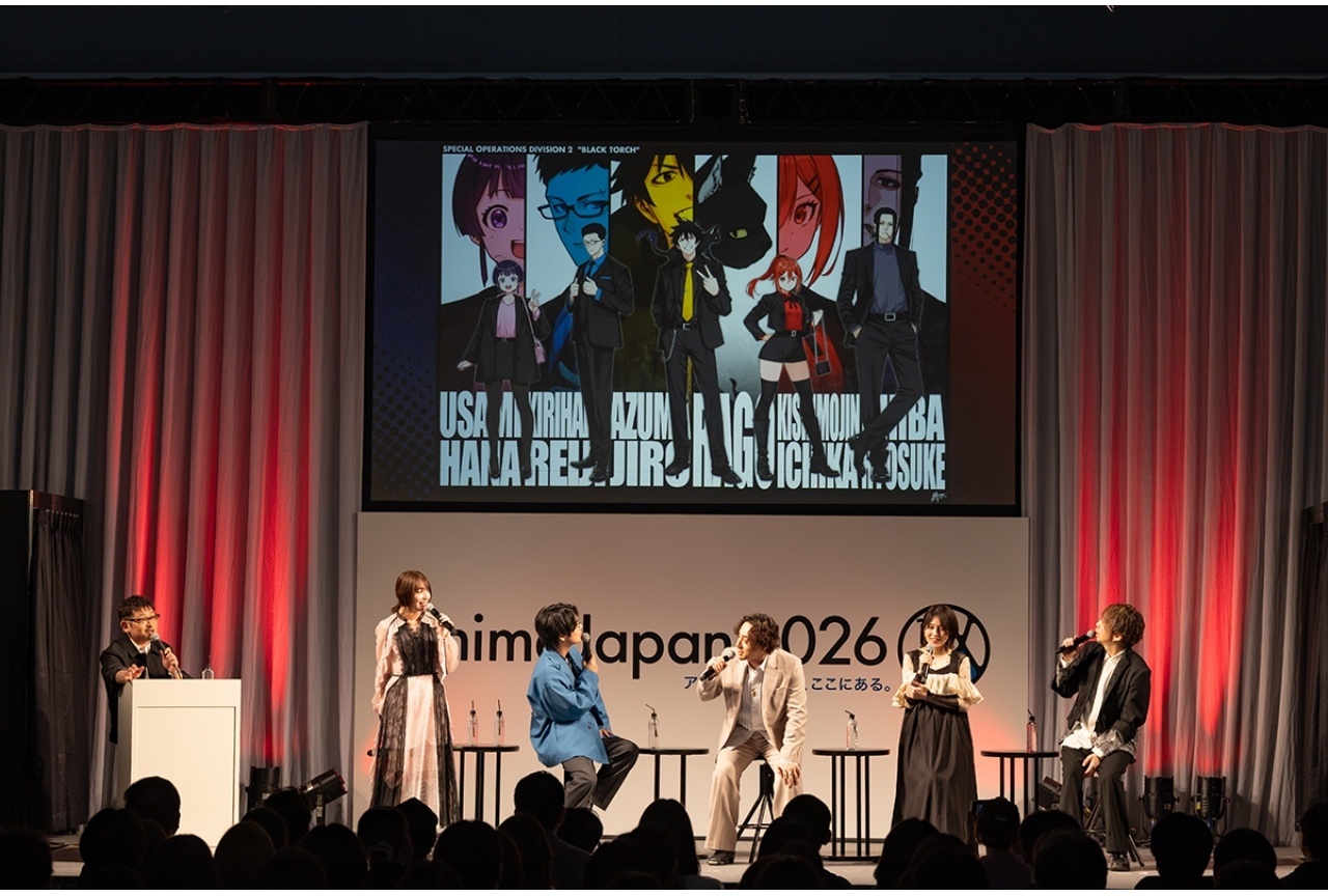『BLACK TORCH』声優陣登壇の3ステージ公式レポ【アニメジャパン2026】