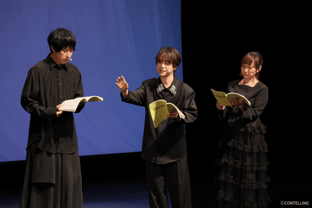 河西健吾さん、白井悠介さんら出演、コメディ朗読劇CONTELLING、2026年大阪公演の舞台写真が到着！　新作は10月に上演-13