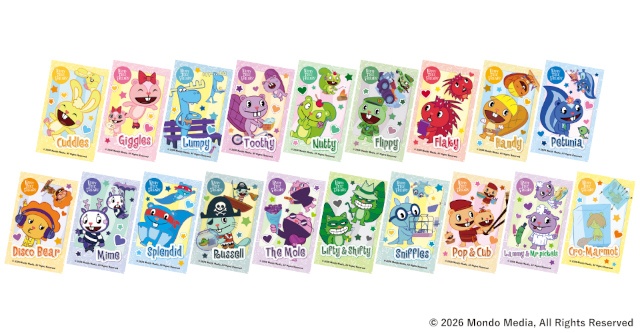 オンラインくじ「Happy Tree Friends（ハッピーツリーフレンズ）×はにくじランド」が販売中！　「おでかけサコッシュ」など普段使い可能な賞品も!!-6