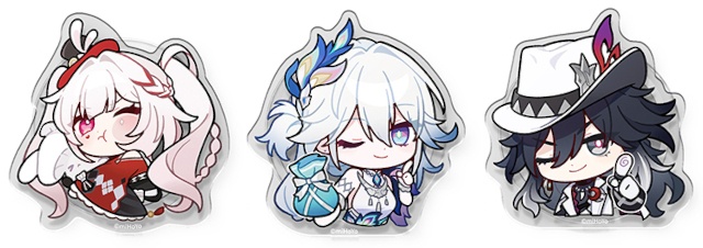 △三周年記念ちびキャラスマホリング（全3種）