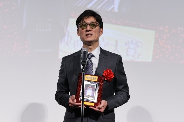 「第1回 映画館大賞（2026年）」授賞式の公式レポートが到着！　アニメ映画部門第1位に輝いた『劇場版「鬼滅の刃」無限城編 』第一章 猗窩座再来』より下野紘さん、早見沙織さんが登壇-15