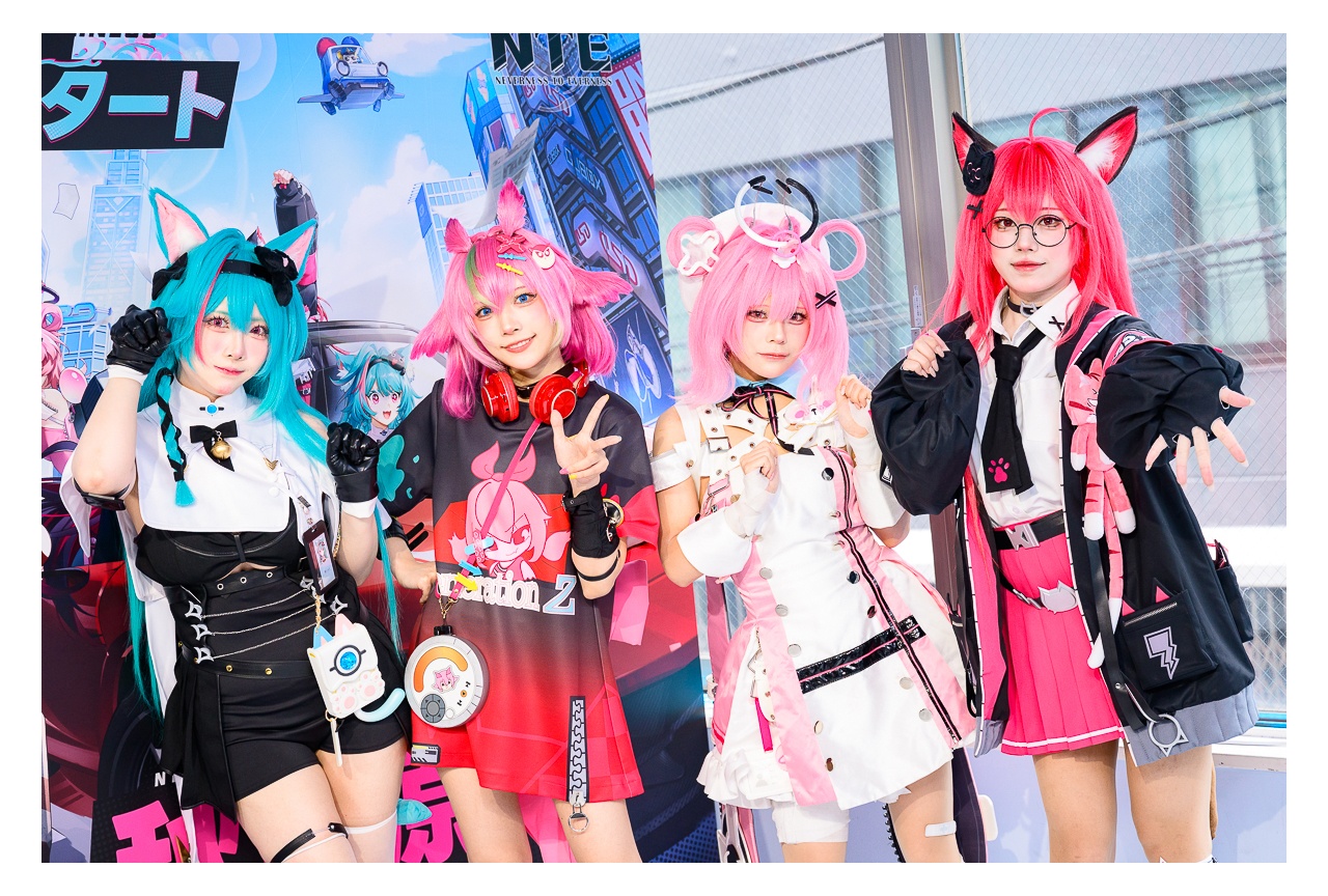 ゲーム『NTE』コスプレイヤー4名が秋葉原のコラボカフェ1日店長で出勤【撮り下ろしレポート】