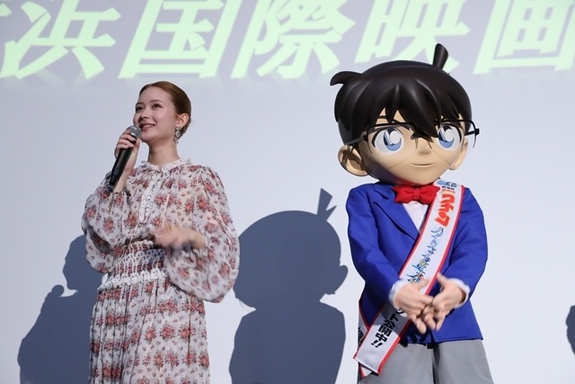 『名探偵コナン ハイウェイの堕天使』横浜国際映画祭＆ザよこはまパレード＆舞台挨拶公式レポート到着！　公開23日間で興行収入93.1億円突破-9