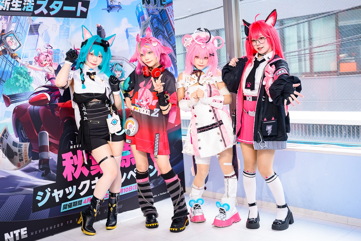 ゲーム『NTE』のコスプレイヤーが秋葉原のコラボカフェで1日店に挑戦！　開催中の秋葉原ジャックキャンペーンよりコラボカフェをレポート-13