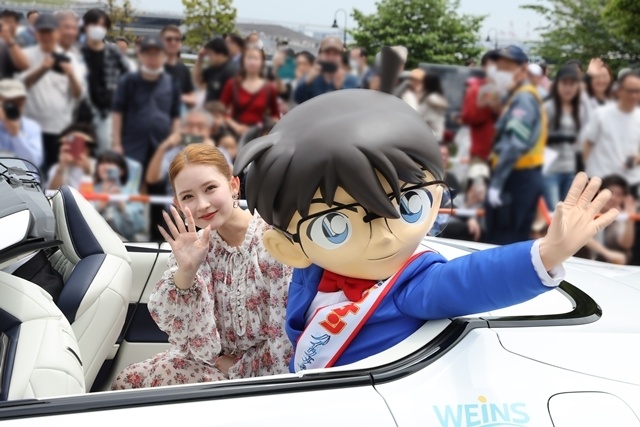 『名探偵コナン ハイウェイの堕天使』横浜国際映画祭＆ザよこはまパレード＆舞台挨拶公式レポート到着！　公開23日間で興行収入93.1億円突破-4