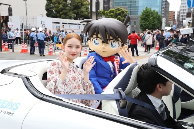 『名探偵コナン ハイウェイの堕天使』横浜国際映画祭＆ザよこはまパレード＆舞台挨拶公式レポート到着！　公開23日間で興行収入93.1億円突破-7