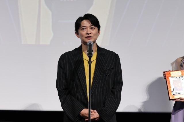 「第1回 映画館大賞（2026年）」授賞式の公式レポートが到着！　アニメ映画部門第1位に輝いた『劇場版「鬼滅の刃」無限城編 』第一章 猗窩座再来』より下野紘さん、早見沙織さんが登壇-9