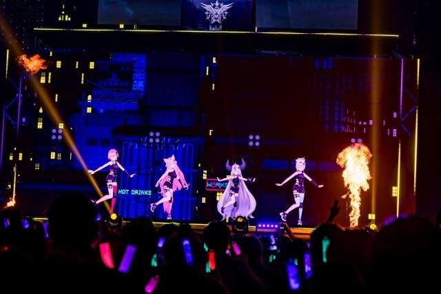 【ホロライブ】秘密結社holoX Live 2026「First MISSION」公式レポートが到着！　ラプラス・ダークネスさん、鷹嶺ルイさん、博衣こよりさん、風真いろはさんが新曲「Just for X」をライブ初披露-9