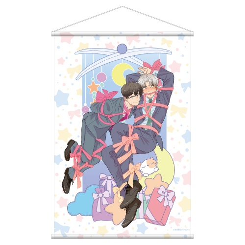 「『夜分に吸血失礼します。』くじメイト」がアニメイト通販に登場！　描き下ろしイラストを使用したB2タペストリーやアクリルジオラマなどが当たる!!-2