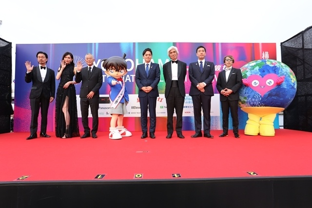 『名探偵コナン ハイウェイの堕天使』横浜国際映画祭＆ザよこはまパレード＆舞台挨拶公式レポート到着！　公開23日間で興行収入93.1億円突破-1