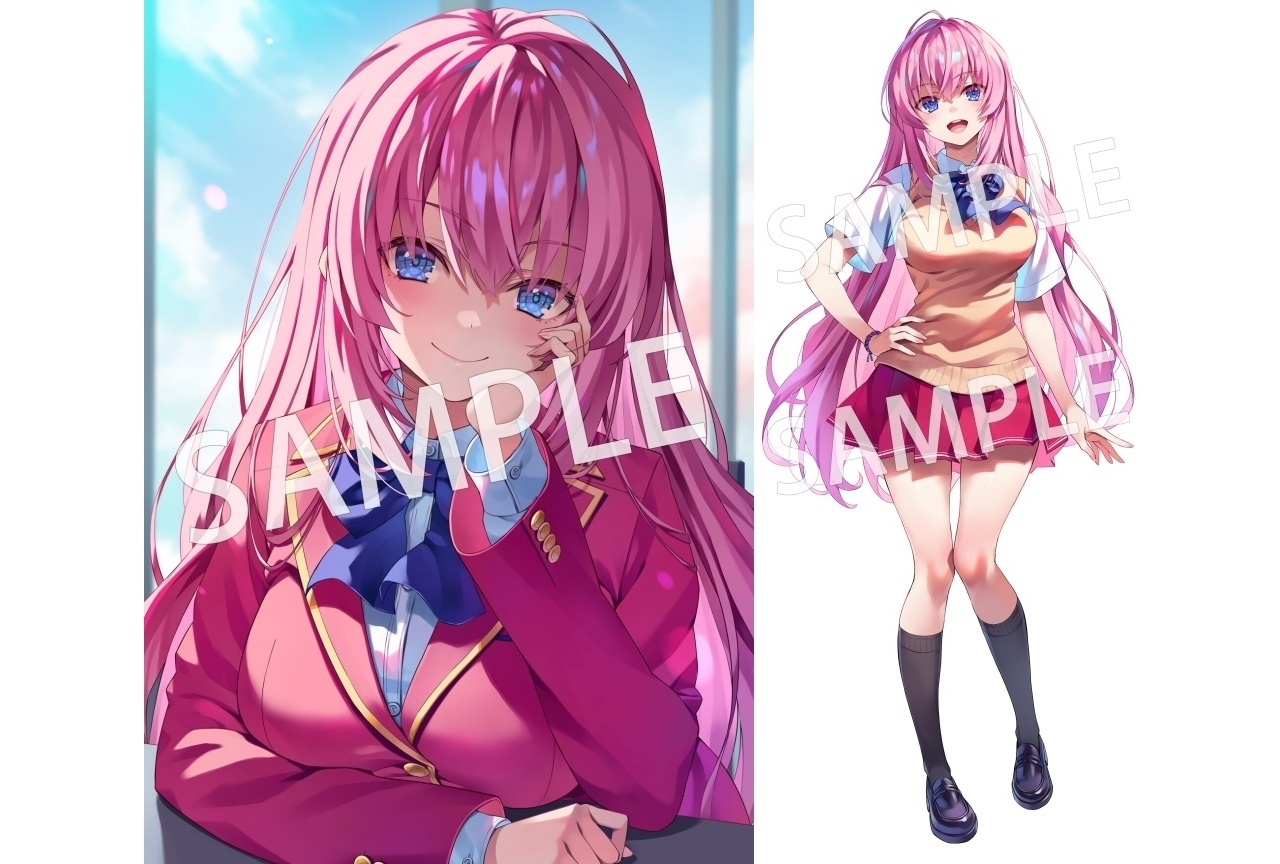 「よう実 一之瀬帆波 キャラクターブック」描き下ろしイラスト解禁