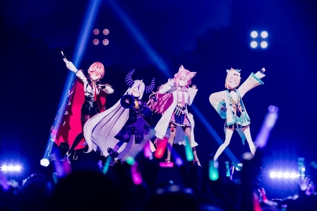 【ホロライブ】秘密結社holoX Live 2026「First MISSION」公式レポートが到着！　ラプラス・ダークネスさん、鷹嶺ルイさん、博衣こよりさん、風真いろはさんが新曲「Just for X」をライブ初披露-2