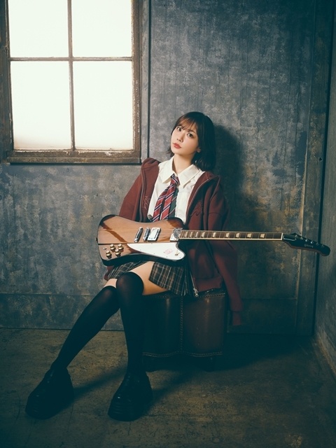 愛美さん初の企画ライブ「AIMI Presents 2MAN LIVE SHOW『A-GAME』よりキービジュアル公開！　田所あずささん・相羽あいなさんとの“対戦”を表現したビジュアル-4