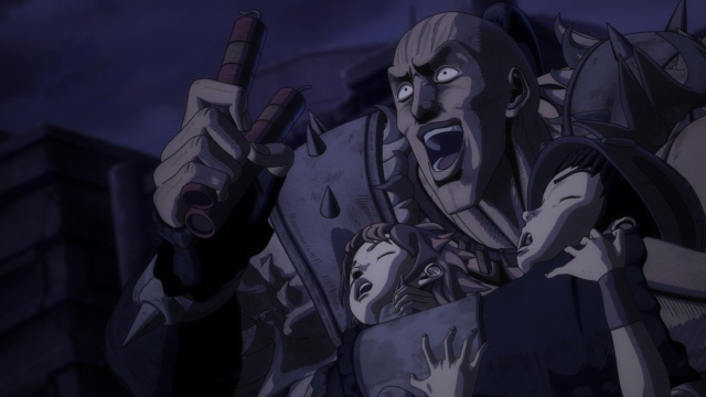 『北斗の拳 -FIST OF THE NORTH STAR-』第9話「狂犬ども死すべし」あらすじ＆先行カットが公開！　追加声優に奈良徹さん、堂坂晃三さんが決定-7