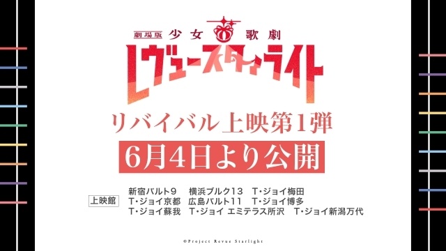 『劇場版 少女☆歌劇 レヴュースタァライト』「公開5周年企画 舞台挨拶付きプレミア上映」が開催決定！ リバイバル上映期間の来場特典も公開-3