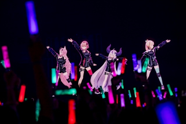 【ホロライブ】秘密結社holoX Live 2026「First MISSION」公式レポートが到着！　ラプラス・ダークネスさん、鷹嶺ルイさん、博衣こよりさん、風真いろはさんが新曲「Just for X」をライブ初披露-5