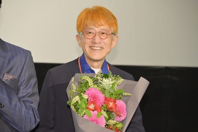 『アギト—超能力戦争—』大ヒット御礼舞台挨拶に要潤さん・賀集利樹さんら登壇！　藤田瞳子さん・山崎潤さん・柴田明良さんが花束贈呈するサプライズも-4