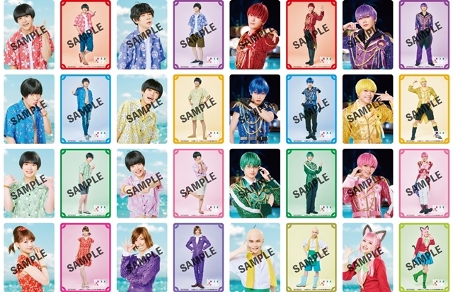 『おそ松さん on STAGE～SIX MEN’S SHOW TIME～2nd SEASON 2』来場者特典「両面ビジュアルアクリルカード」（ランダム全16種）のビジュアル公開！　チケット一般発売情報も到着-1