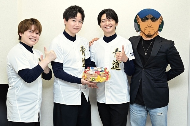 『ダイヤのA actⅡ -Second Season-』放送1ヶ月＆沢村バースデー直前記念トークイベント開催！　逢坂良太さん・島﨑信長さん・内田雄馬さん・山田昇総合プロデューサー登壇、制作秘話や続編情報が語られる-1