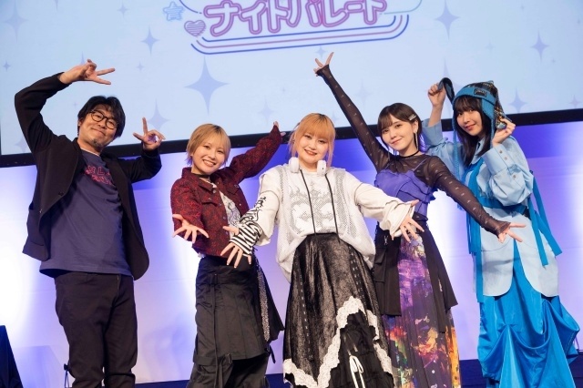 「M学園歌謡祭 其の弐 -ゆめうさナイトパレード-」公式レポートが到着！　立花日菜さん、鬼頭明里さん、富田美憂さん、羊宮妃那さんが出演-1