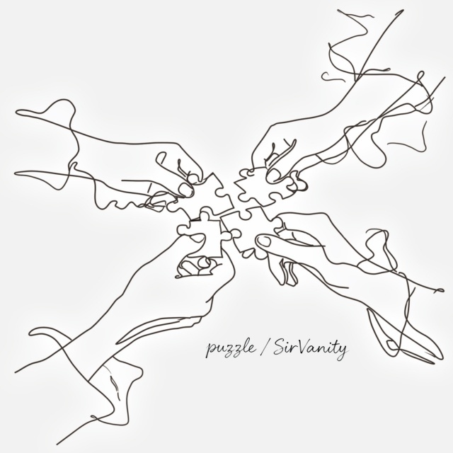 梅原裕一郎さん、中島ヨシキさんらによるバンドプロジェクト「Sir Vanity」の1st EP“puzzle”のジャケットデザイン＆収録曲が公開！-1