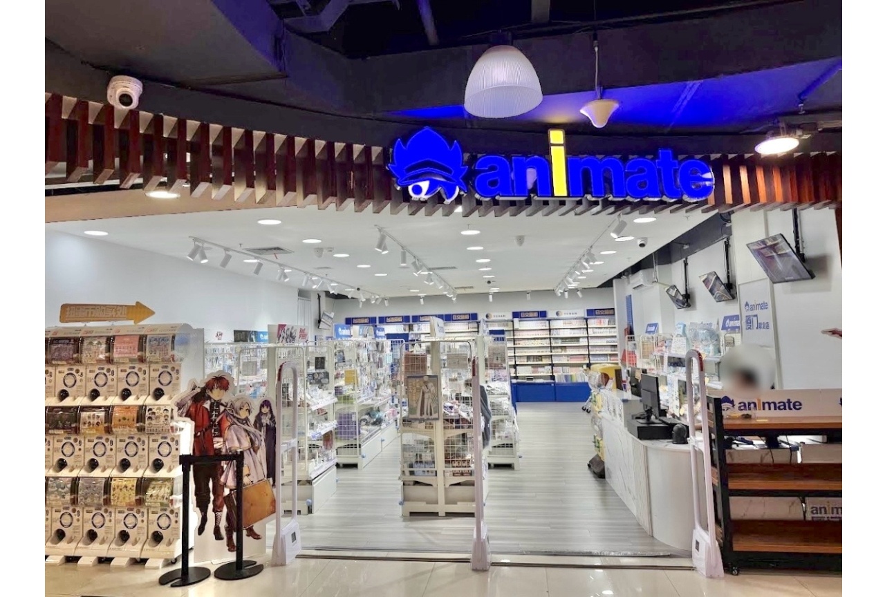 常設店としてアニメイト厦門6/24開店、グラッテの導入も準備中!