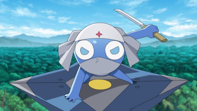 『新劇場版☆ケロロ軍曹 復活して速攻地球滅亡の危機であります！』ケロロ軍曹役・渡辺久美子さん＆タママ二等兵役・小桜エツコさん＆ギロロ伍長役・中田譲治さんが語るキャラクターたちの絆｜16年ぶりといえど「昨日セーブしたところから始めるか」みたいな感覚【インタビュー】-9